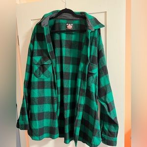 Men’s rugged outdoor clothing.